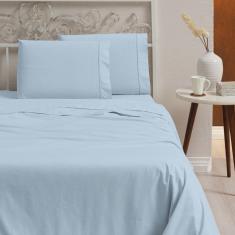 Imagem de Jogo Lençol Queen 3 Peças 100% Algodão 400 Fios