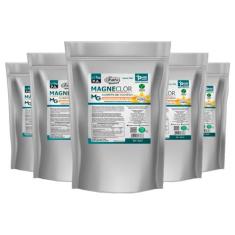 Imagem de Kit 5 Magneclor Cloreto de Magnésio P.A Unilife 1kg