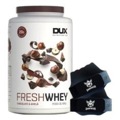 Imagem de Fresh Whey Isolado 3W Hidro Chocolate 900g Luva Darknes Dux - Dux Nutr