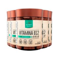 Imagem de Kit 5 Vitamina B12 Metilcobalamina Nutrify 60 Cápsulas