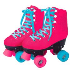 Imagem de Patins Tradicional 4 rodas Barbie Fun Clássico