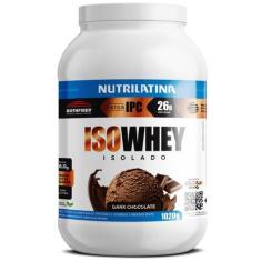 Imagem de Iso Whey Protein Nutrilatina Sabor Dark Chocolate 1020G