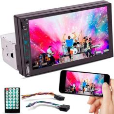 Imagem de Central Multimídia Mp5 1 2 Din H-Tech HT-2700 7Pol Espelhamento USB BT