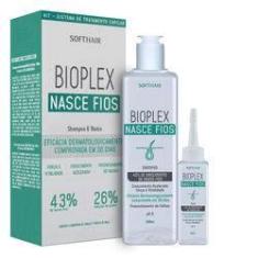 Imagem de Kit Bioplex Nasce Fios Shampoo 300ml + Tônico 60ml Soft Hair