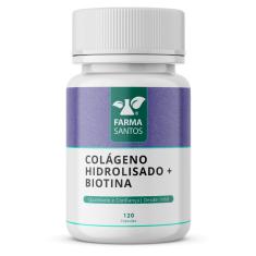 Imagem de Colágeno Hidrolisado 500mg + Biotina 10mg 120 Cápsulas
