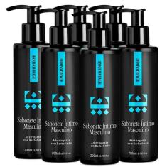 Imagem de Kit 06 Sabonete Íntimo Masculino Embaixador 200Ml