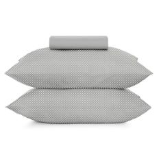 Imagem de Jogo de Cama Casal Toque Acetinado Altenburg Slim Zinc 3 pçs