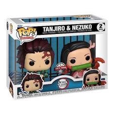 Imagem de Funko Pop Demon Slayer - Tanjiro & Nezuko 2-Pack Exclusive
