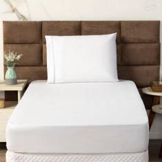 Imagem de Lençol Avulso Solteiro Essencial Micropercal 200 Fios 188cm X 88cm - A