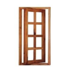 Imagem de Vitrô Capelinha Pivotante de Madeira Mista Reto 45 x 1,20 Rodam Natural