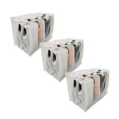 Imagem de Kit 3 Colmeias Xg (40X25x30) De Sapatos, Tênis, Chinelo, Guarda-Roupa