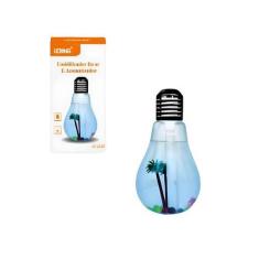 Imagem de Umidificador De Ar Lampada 400ml Com Led + Filtro Extra - LELONG