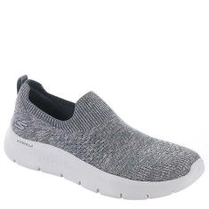 Imagem de Skechers Tênis feminino Go Walk Flex Sky Breeze casual sem cadarço, Carvão/Rosa, 38