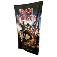Imagem de Toalha De Banho Iron Maiden 1,40M X 80Cm Estilo Praia Rock