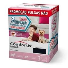Imagem de Combo Comfortis Antipulgas Cães E Gatos 140mg C/3 Unidades