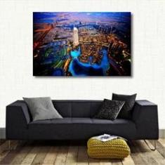Imagem de Quadro Decorativo - Paisagem Dubai - Tela em Tecido