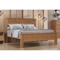 Imagem de Cama Casal Verona Cumaru - Móveis Novo Horizonte