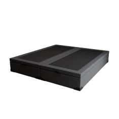 Imagem de Base para Cama Box Queen Martin Premium com Baú Suede (47x158x198) Grafite