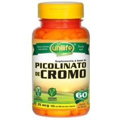 Imagem de Picolinato de Cromo - 60 cápsulas - Unilife