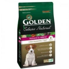 Imagem de Ração Golden Seleção Natural Cães Filhotes Raças Pequenas Frango E Arr
