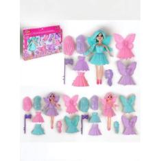 Imagem de Boneca Abbie Fada Troca De Roupa Brinquedo Infantil - Art Brink