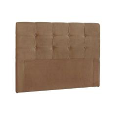 Imagem de Painel de Cama Box Estofada Queen Clean Plus Suede Bege - Simbal