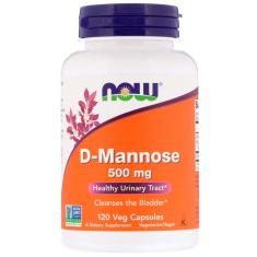 Imagem de D Mannose (D-Mannose) 500Mg (120 Vcaps) Now Foods