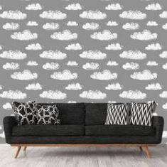 Imagem de Papel de Parede Adesivo - Nuvens - 910ppt