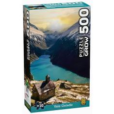Imagem de Quebra Cabeça Puzzle 500 Peças Vale Gelado Grow