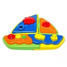 Imagem de Play Time Quebra Cabeça Veleiro - Cotiplás - Cotiplas
