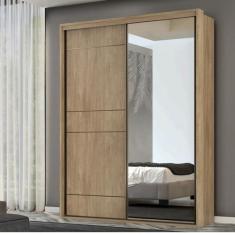 Imagem de Guarda-Roupa Solteiro 2 Portas 3 Gavetas Qualita - Belmax