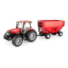 Imagem de Miniatura Trator Agrícola Case IH Puma 170 ERTL Reboque 1/16