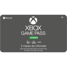 Gift Card Xbox Game Pass Ultimate 1 Mês - Envio Digital