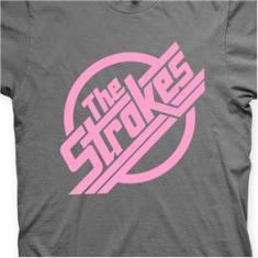 Imagem de Camiseta The Strokes Chumbo e  em Silk 100% Algodão