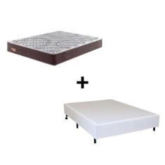 Imagem de Cama Box Com Colchão Casal Ecoflex Relax Adorabile - 138X188