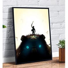 Imagem de Quadro decorativo Poster Gamer Shadow Of The Colossus Arte