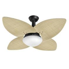 Imagem de Ventilador De Teto Jet Aspen Venti-Delta 4Pás Rattan Natural + Control