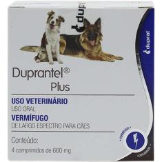 Imagem de Vermífugo Duprat Duprantel Plus para Cães - 4 Comprimidos