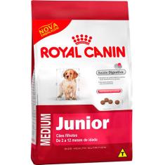 Imagem de Ração Royal Canin Medium Junior para Cães Filhotes de Raças Médias - 15kg