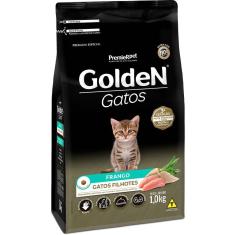 Imagem de Ração Seca PremieR Pet Golden Gatos Filhotes Frango - 1 Kg