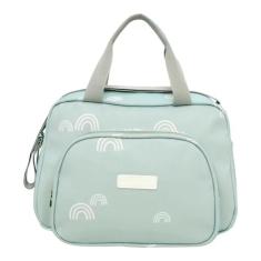 Imagem de Bolsa de Maternidade Pirulitando Média Céu Encantado Verde-Unissex