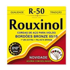 Imagem de Encordoamento Violão Aço Rouxinol R-50 Com Bolinha