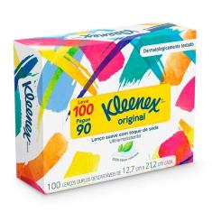 Imagem de Lenços de Papel Kleenex Classic 100 Unidades