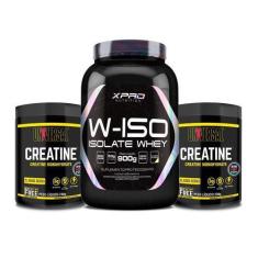 Imagem de Kit W-Iso Isolate 900G Xpro + Creatine 400G Universal