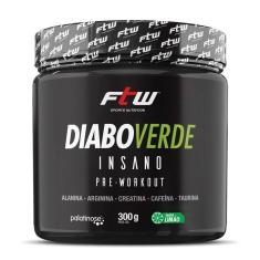 Imagem de Diabo Verde Insano Pre - Workout - 300g - FTW-Unissex