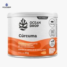 Imagem de Cúrcuma 100% Vegetal 500Mg 60 Capsulas Ocean Drop Natural
