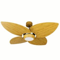 Imagem de Ventilador De Teto Natuvent Dahlia Led 4 P s Madeira Freij  3