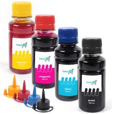 Imagem de Kit 4 Tintas Para Epson Ecotank L3150 100ml Inova Ink