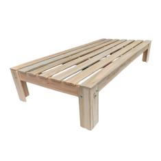 Imagem de Cama solteiro padrão penafort sem pintura (crua)