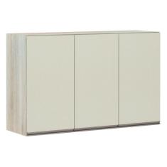 Imagem de Armário Para Cozinha 120cm 3 Portas Legno Crema C/Kashmir